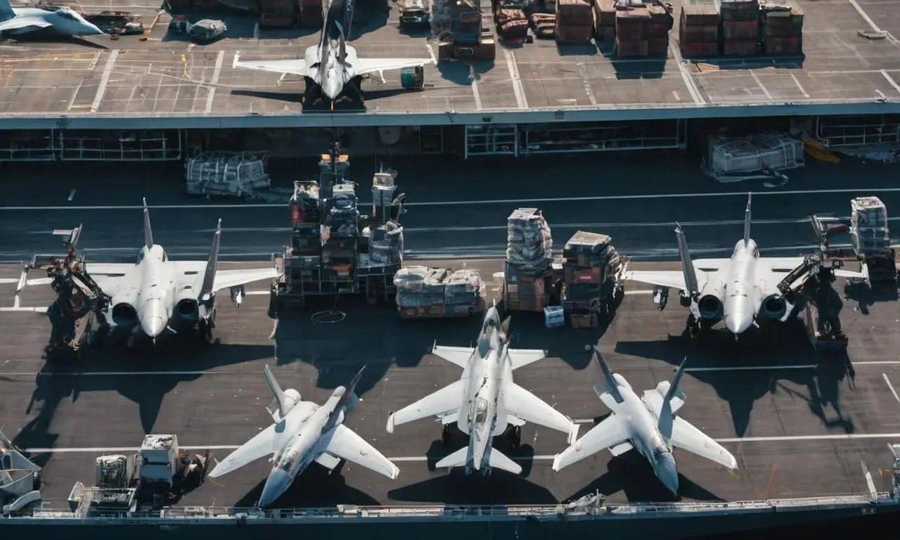 How Many Planes Are on an Aircraft Carrier