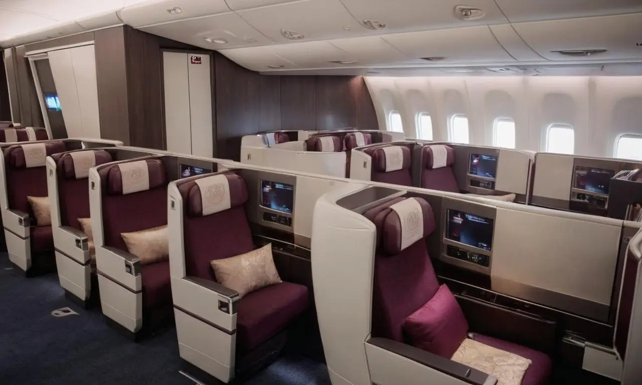 Qatar Boeing 777-300ER Business Class Seat Map
